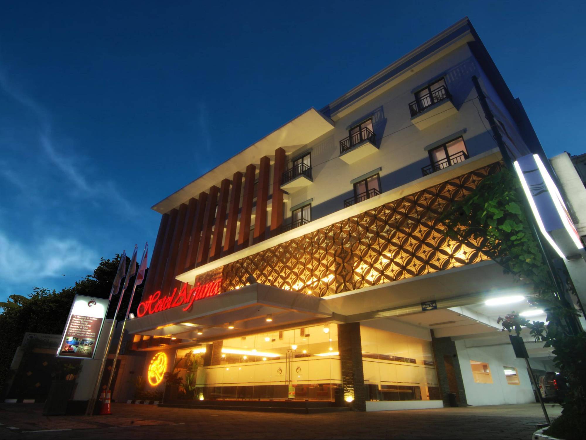 יוגיאקרטה Hotel Arjuna מראה חיצוני תמונה
